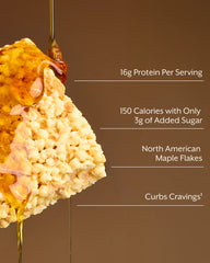 Maple Protein Puff Bars